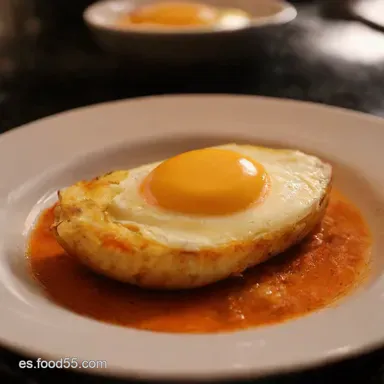 Huevo Poch&eacute; F&aacute;cil Estilo Madrile&ntilde;o en 10 Minutos Tarjeta de receta