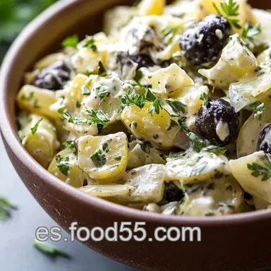 Receta Ensaladilla Rusa: &iexcl;La Abuela Moderna Revela Su Secreto! Tarjeta de receta