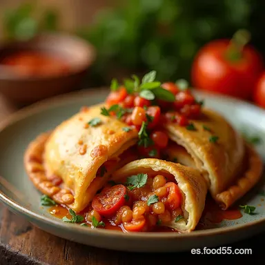 Aut&eacute;ntica Empanada Gallega con At&uacute;n El Secreto de la Masa Casera y el Sofrito Tarjeta de receta