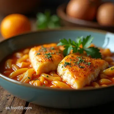 Merluza a la Bilba&iacute;na Receta F&aacute;cil Como la de mi Abuela Tarjeta de receta