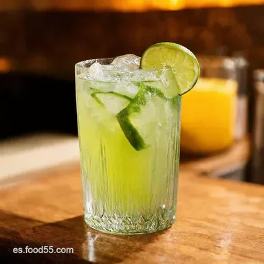 Receta Mojito Cubano El Sabor del Verano en un Vaso Tarjeta de receta