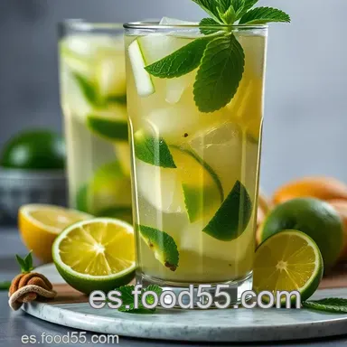 &iexcl;Como Hacer Mojitos Cubanos Aut&eacute;nticos! Sabor a Verano 🍹 Tarjeta de receta