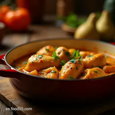 Muslos de Pollo en Salsa La Receta Jugosa de la Abuela Tarjeta de receta