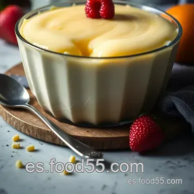 Natillas Caseras: &iexcl;El Postre Espa&ntilde;ol Cremoso de la Abuela! Tarjeta de receta