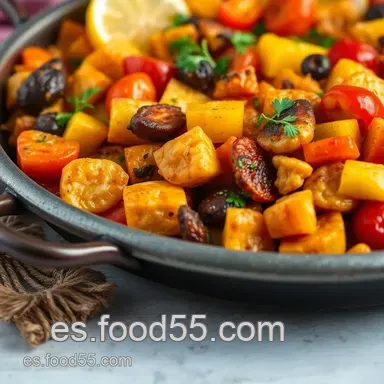 Paella Mixta Aut&eacute;ntica: El Sabor de Espa&ntilde;a en tu Mesa Tarjeta de receta