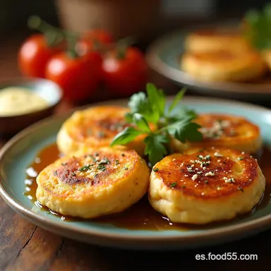 Panqueques Americanos Perfectos Receta Esponjosa de Abuela Tarjeta de receta