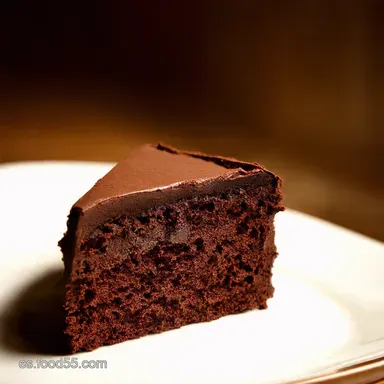 Famous Paris Hot Chocolate Bake Un Fondant au Chocolat Perfecto Tarjeta de receta