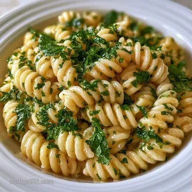 Pasta Fr&iacute;a con Hierbabuena en 20 Minutos Tarjeta de receta