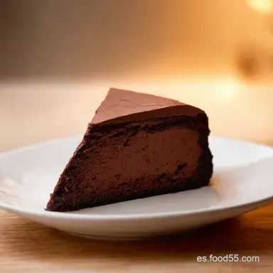 Pastel Mousse de Chocolate F&aacute;cil El postre m&aacute;s irresistible Tarjeta de receta