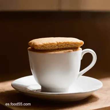 Pastelito Biscoff en Taza F&aacute;cil en 5 Minutos Tarjeta de receta