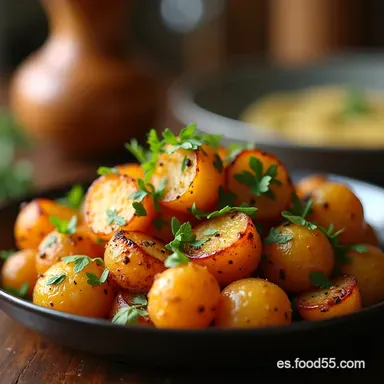 Patatas al Horno Receta Deliciosa Como la de la Abuela Tarjeta de receta