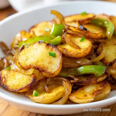 Patatas Panaderas: Bordes Crujientes Tarjeta de receta