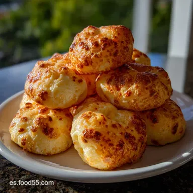 Easy Brazilian Cheese Bread Po de: Centro Aireado y Crujiente Tarjeta de receta