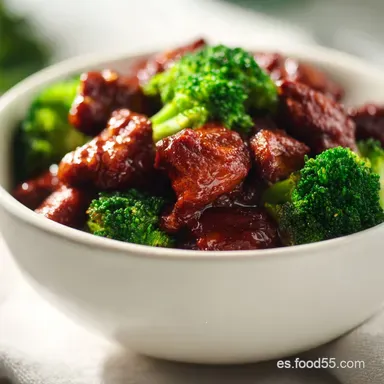 Pollo con Br&oacute;coli en 25 Minutos Tarjeta de receta