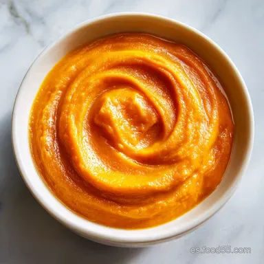 Pur&eacute; de Verduras Silky para 4 Raciones Tarjeta de receta