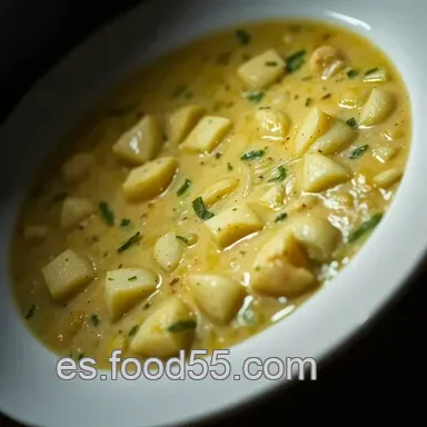 Purrusalda Vasca: Receta F&aacute;cil y Reconfortante de la Abuela Tarjeta de receta