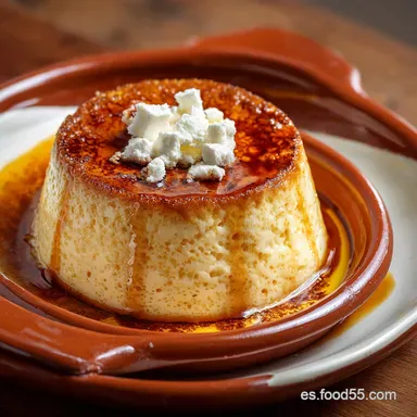 Quesillo Venezolano Cl&aacute;sico: La Receta Secreta para un Postre Sedoso Tarjeta de receta