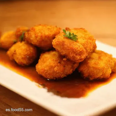 Ratones Estrellados Nuggets Rellenos que Enamoran Tarjeta de receta