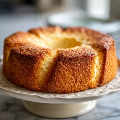 Receta Bizcocho de Yogur Esponjoso para 10 Raciones Tarjeta de receta