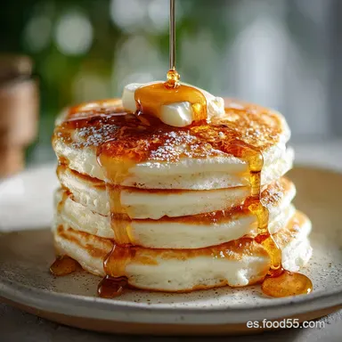 Receta de Tortitas: Esponjosas en 25 Min Tarjeta de receta