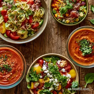 41 Recetas de Verano: Cenas Ligeras, Ensaladas y Postres