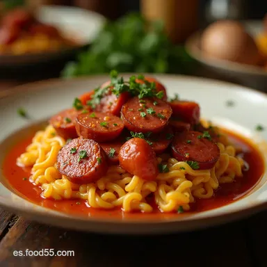 Receta de Repollo a la Gallega con Chorizo y Piment&oacute;n de La Vera Tarjeta de receta