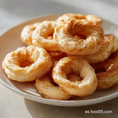 Rosquillas de Hojaldre: Receta F&aacute;cil en 35 Minutos Tarjeta de receta
