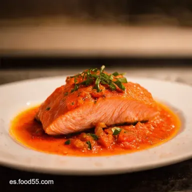 Salm&oacute;n Marinado Mediterr&aacute;neo Mi Secreto C&iacute;trico Tarjeta de receta