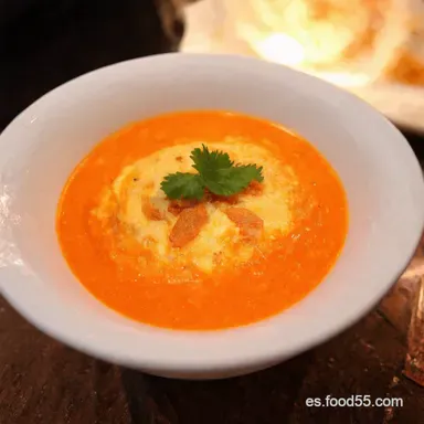 Salmorejo Cl&aacute;sico Cordob&eacute;s Un Viaje de Sabor Andaluz Tarjeta de receta