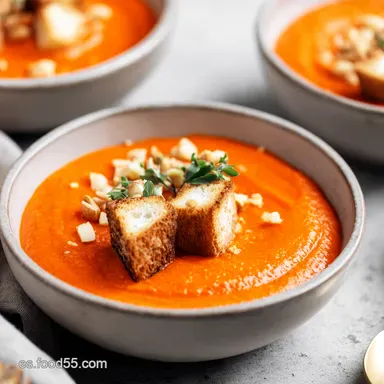 Salmorejo Receta: El Aut&eacute;ntico Cordob&eacute;s de mi Abuela Tarjeta de receta
