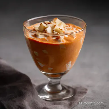 Salmorejo Cordob&eacute;s: Cremoso Sabor Andaluz &iexcl;Receta F&aacute;cil! Tarjeta de receta