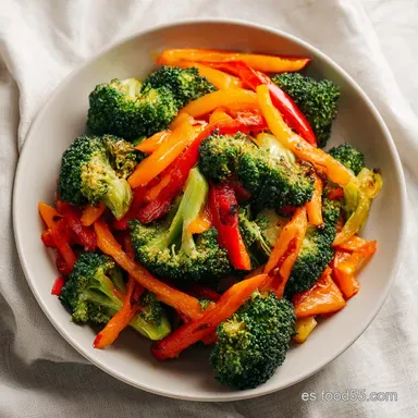 Salteado De Verduras Para 4 Personas Tarjeta de receta