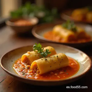 Sarma de la Abuela Rollos de Col Encurtida al Estilo Balc&aacute;nico Tarjeta de receta