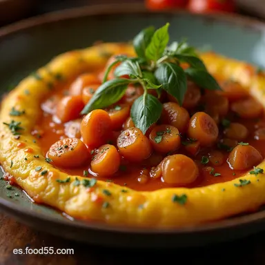 Sarmale en Hojas de Col Receta Rumana Tradicional de Invierno Tarjeta de receta