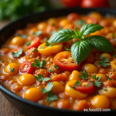 Sofrito para Paella El Secreto de la Abuela Tarjeta de receta