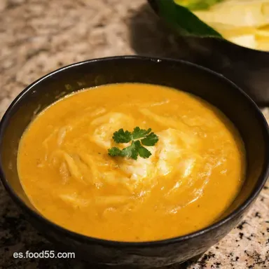 Sopa de Calabac&iacute;n Cremosa La Receta de la Abuela Tarjeta de receta