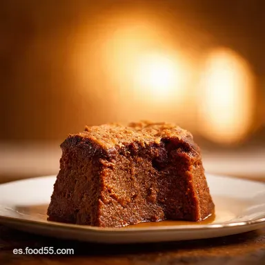 Sticky Toffee Pudding Un Cl&aacute;sico que Enamora Tarjeta de receta