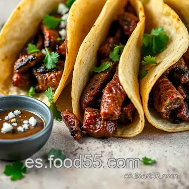 Tacos Ib&eacute;ricos Caseros: &iexcl;Un Viaje de Sabores a Espa&ntilde;a! Tarjeta de receta
