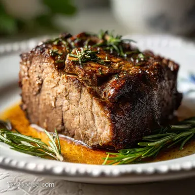 Tapilla de Ternera Asada Perfecta en 45 Minutos Tarjeta de receta