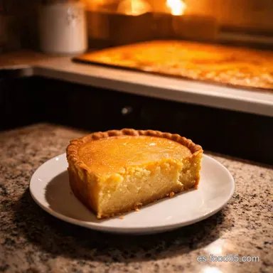 Tarta de Manzana Casera Receta de la Abuela con Toque Espa&ntilde;ol Tarjeta de receta