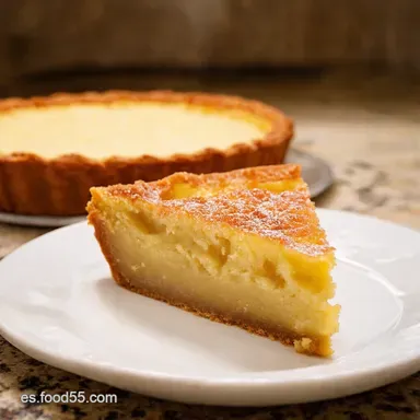 Tarta de Manzana Receta Cl&aacute;sica como la de la Abuela Tarjeta de receta