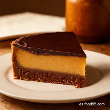 Tarta de Queso Chocolate Sin Horno con Zoha Facil&iacute;sima Tarjeta de receta