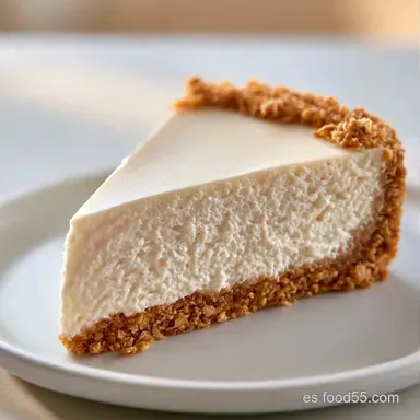 Tarta De Queso Cremosa en 60 Minutos Tarjeta de receta