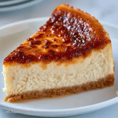 Tarta de queso en Freidora Tarjeta de receta