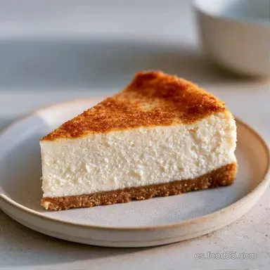 Tarta De Queso Fria Thermomix Cremosa Tarjeta de receta