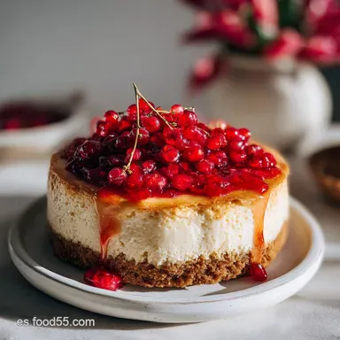 Tarta de Queso al Horno: Receta F&aacute;cil y Cremosa Tarjeta de receta