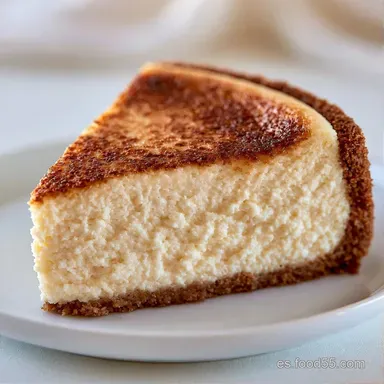 Tarta de Queso Mascarpone Cremosa Tarjeta de receta