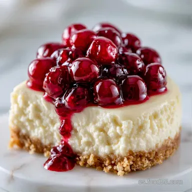 Tarta De Queso Con Frutos Rojos En 32 Min Tarjeta de receta