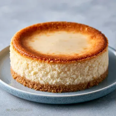 Tarta de Queso con Leche Condensada Tarjeta de receta