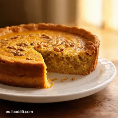 Tarta de Zanahoria y Nueces Receta Casera de la Abuela Tarjeta de receta
